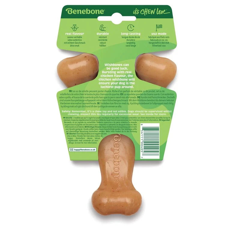 Jouet Os à Mâcher Wishbone Poulet