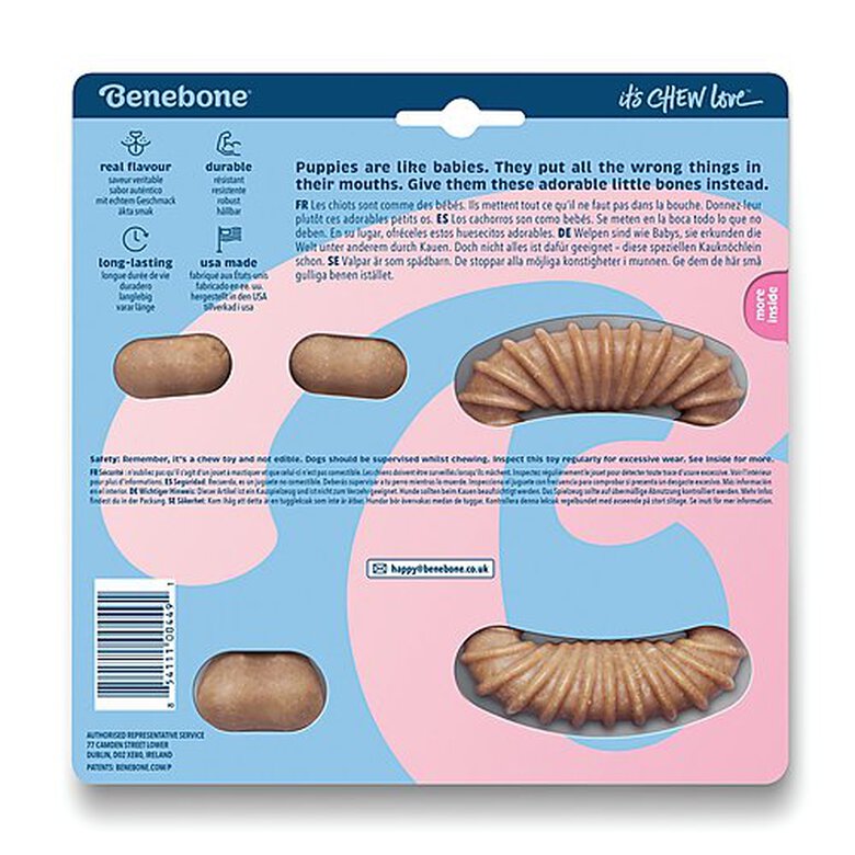 Jouet Puppy Pack Dental Chew-Wishbone Bacon