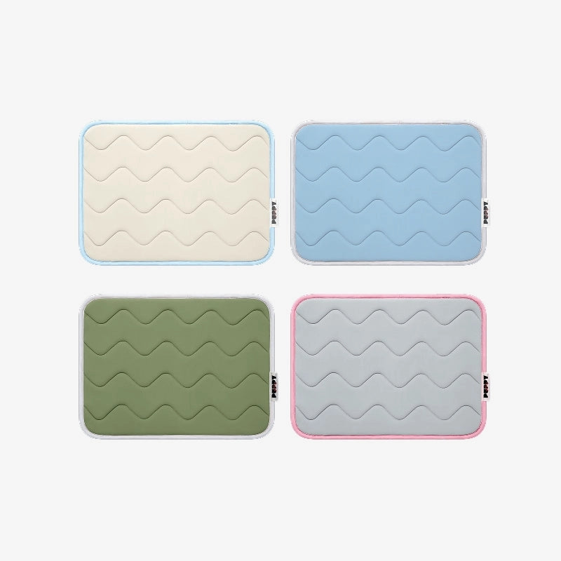 Tapis rafraîchissant à mémoire de forme Kaki