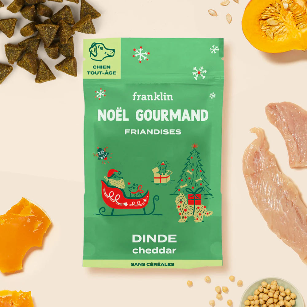 Friandises Noël gourmand dinde cheddar