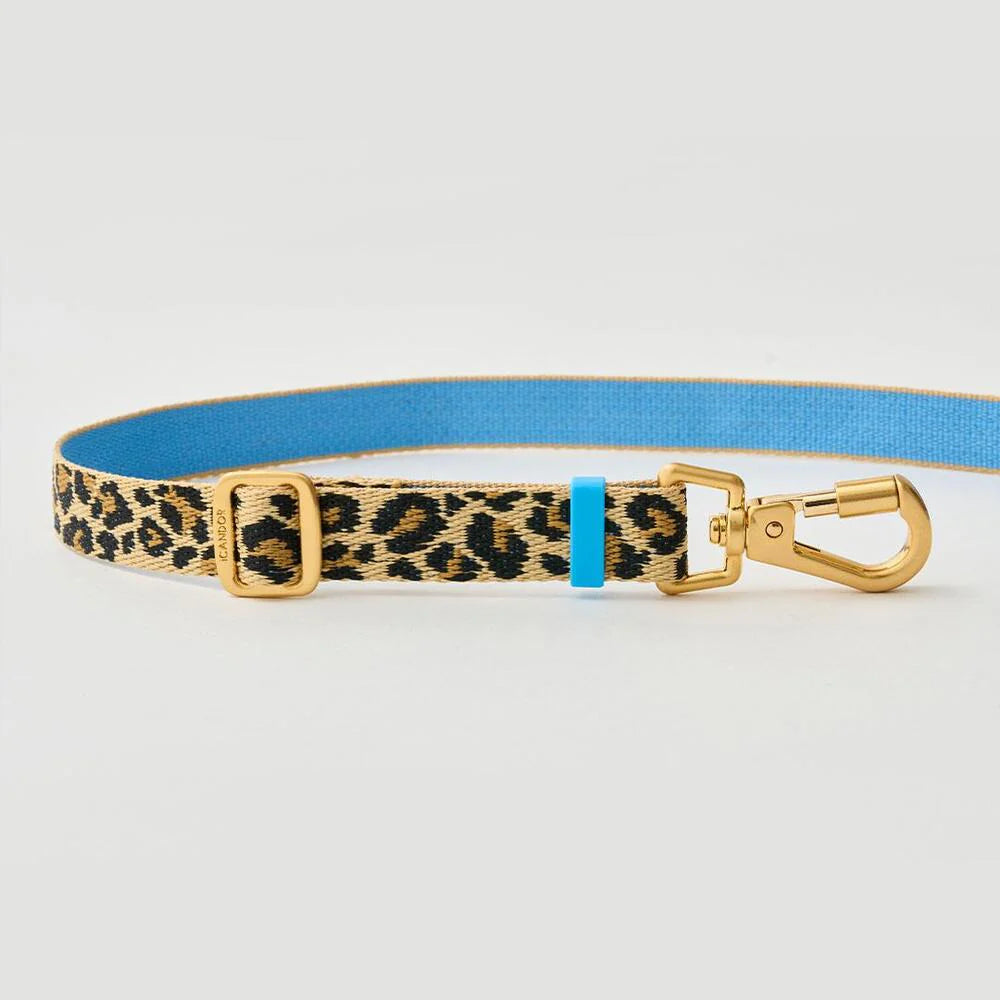 Laisse multi-positions Gentle Leash Bolt Long Léopard