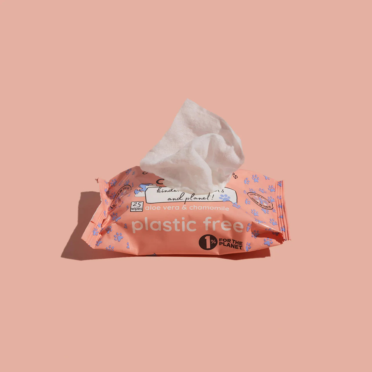 Lingettes compostables nettoyantes