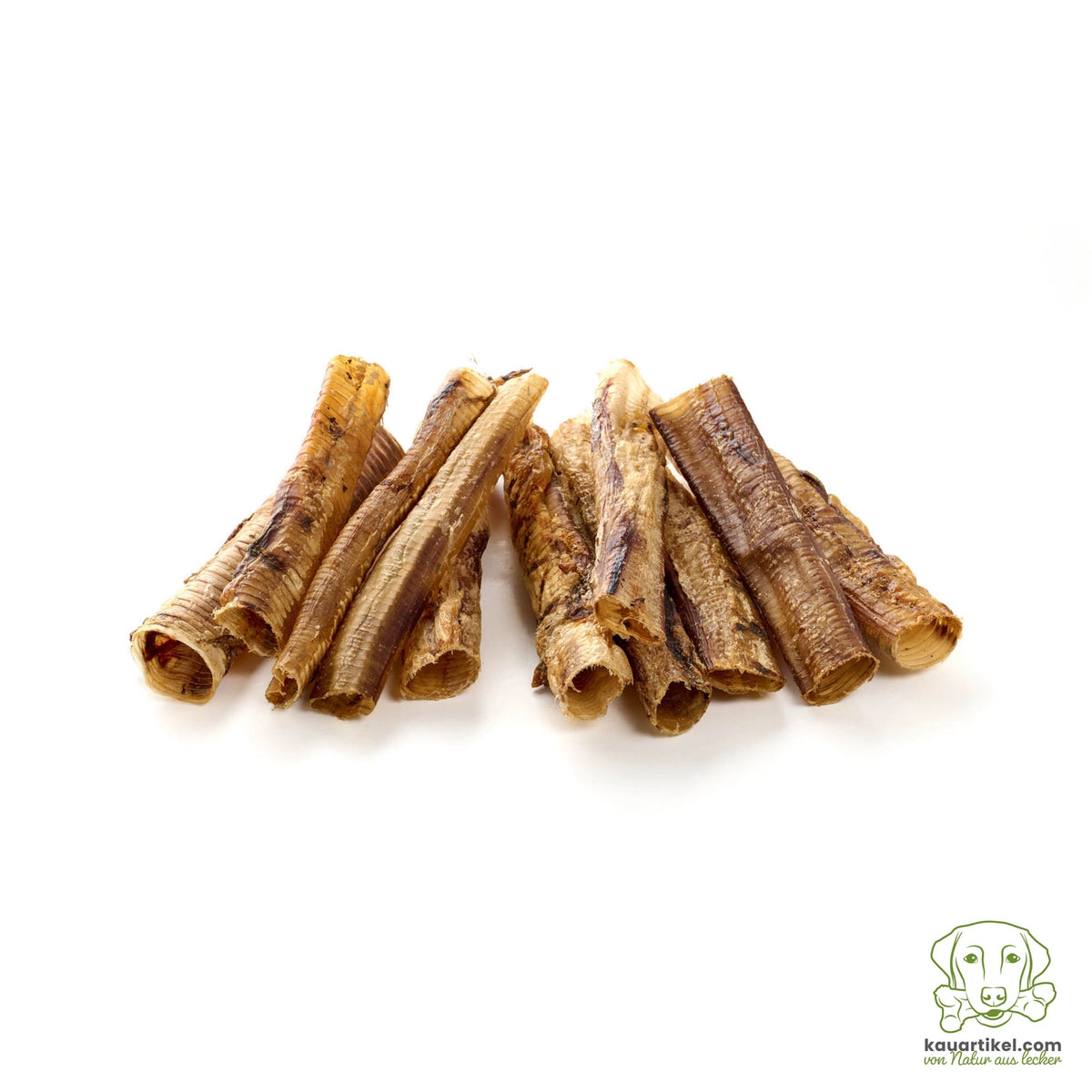 Trachées d'autruche naturelles