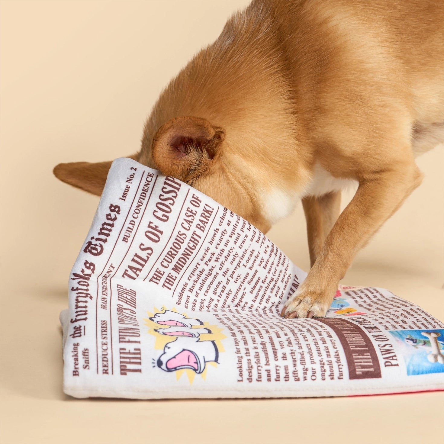 Jouet de fouille The Furryfolks Times