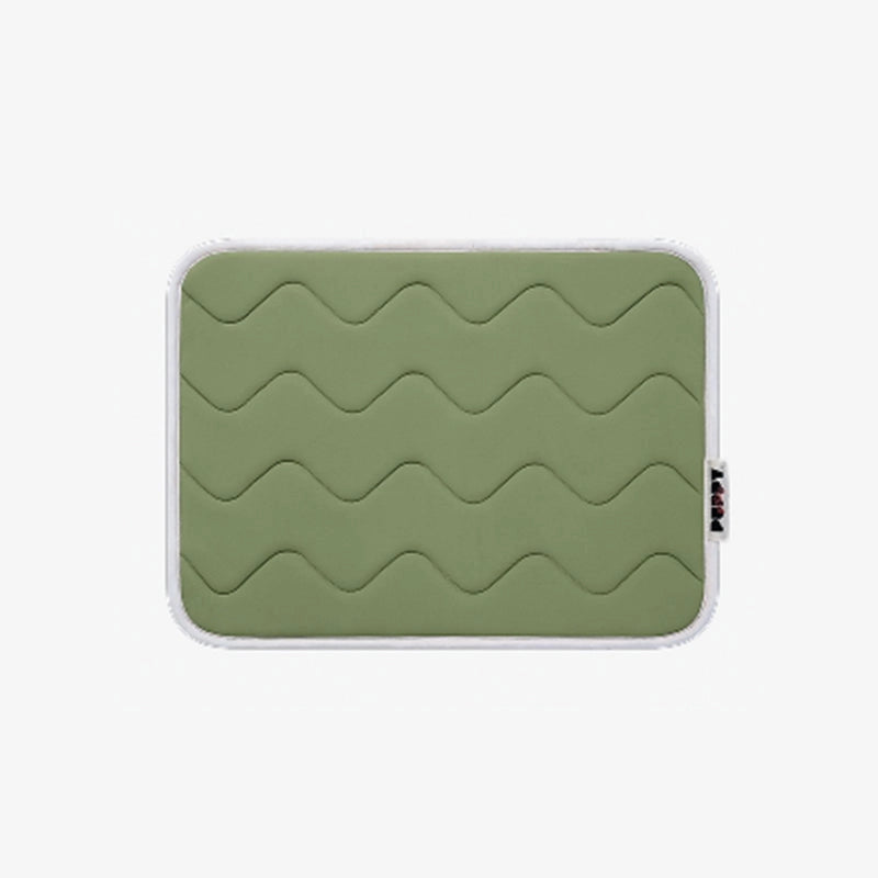 Tapis rafraîchissant à mémoire de forme Kaki