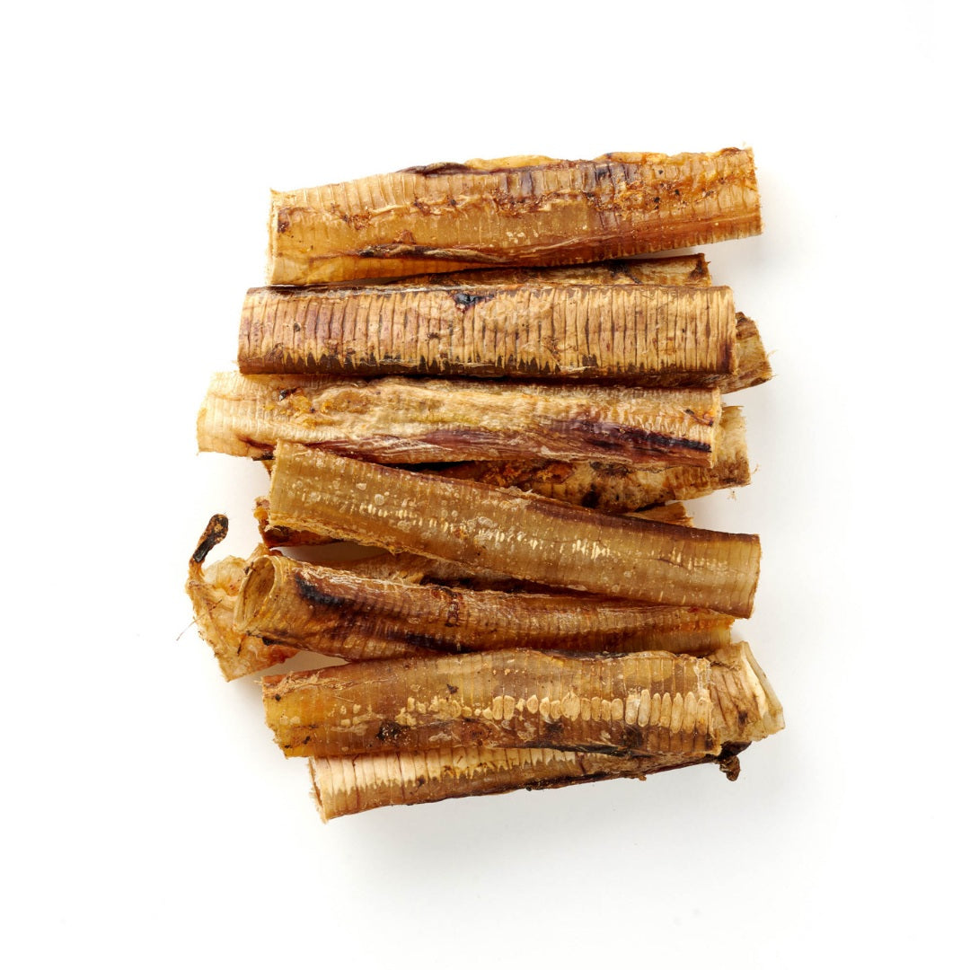 Trachées d'autruche naturelles