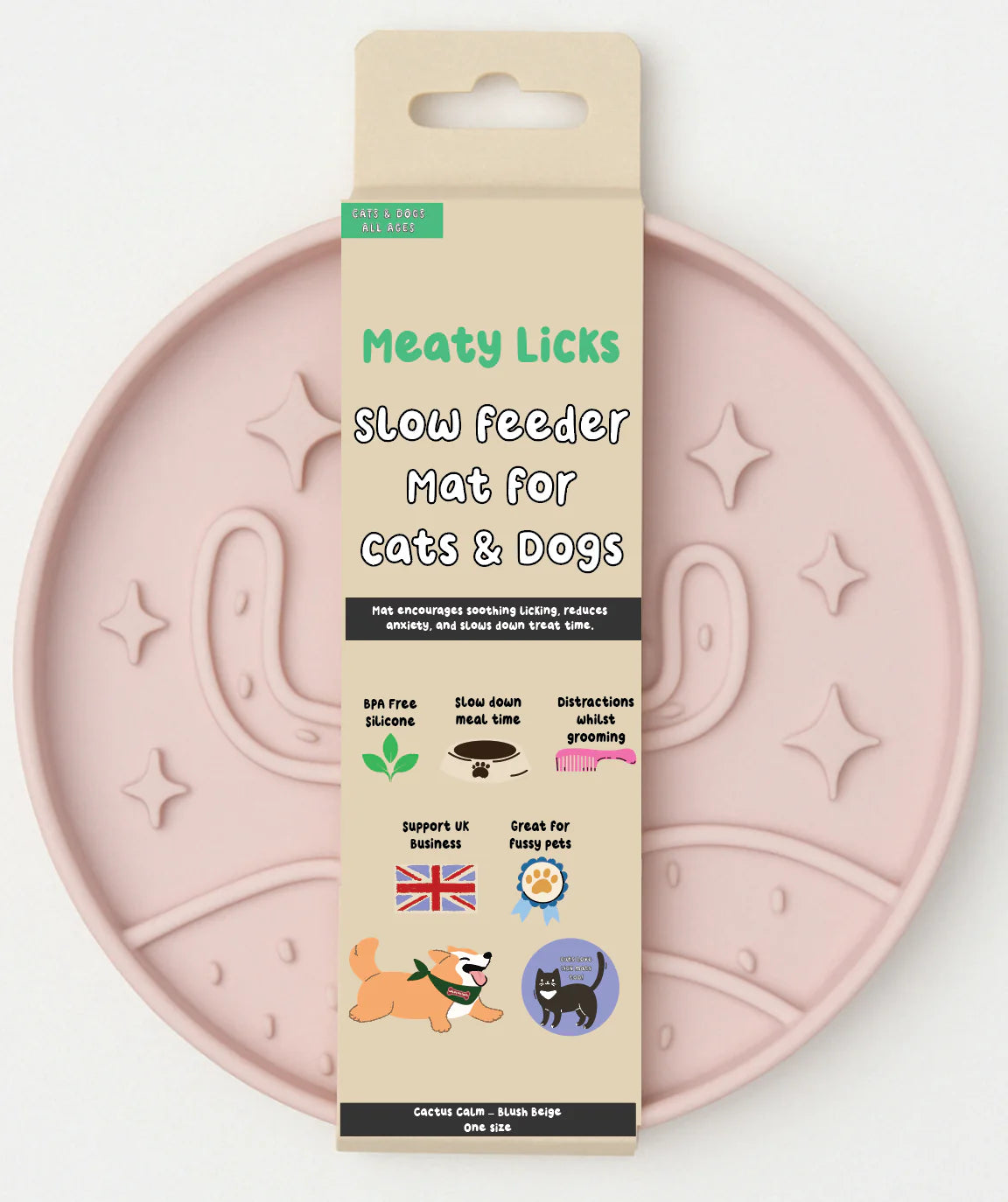 Gamelle anti-glouton Meaty Licks