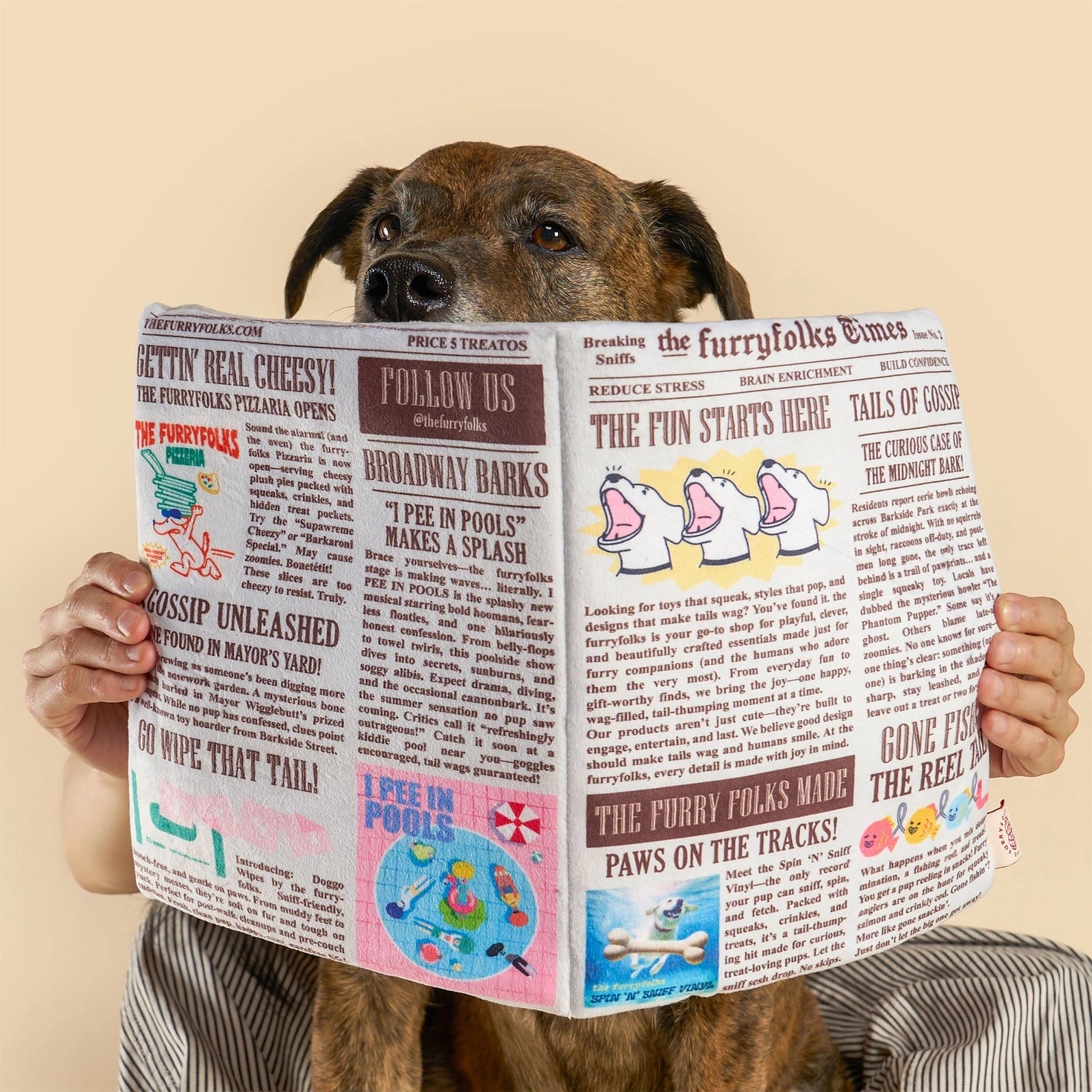 Jouet de fouille The Furryfolks Times