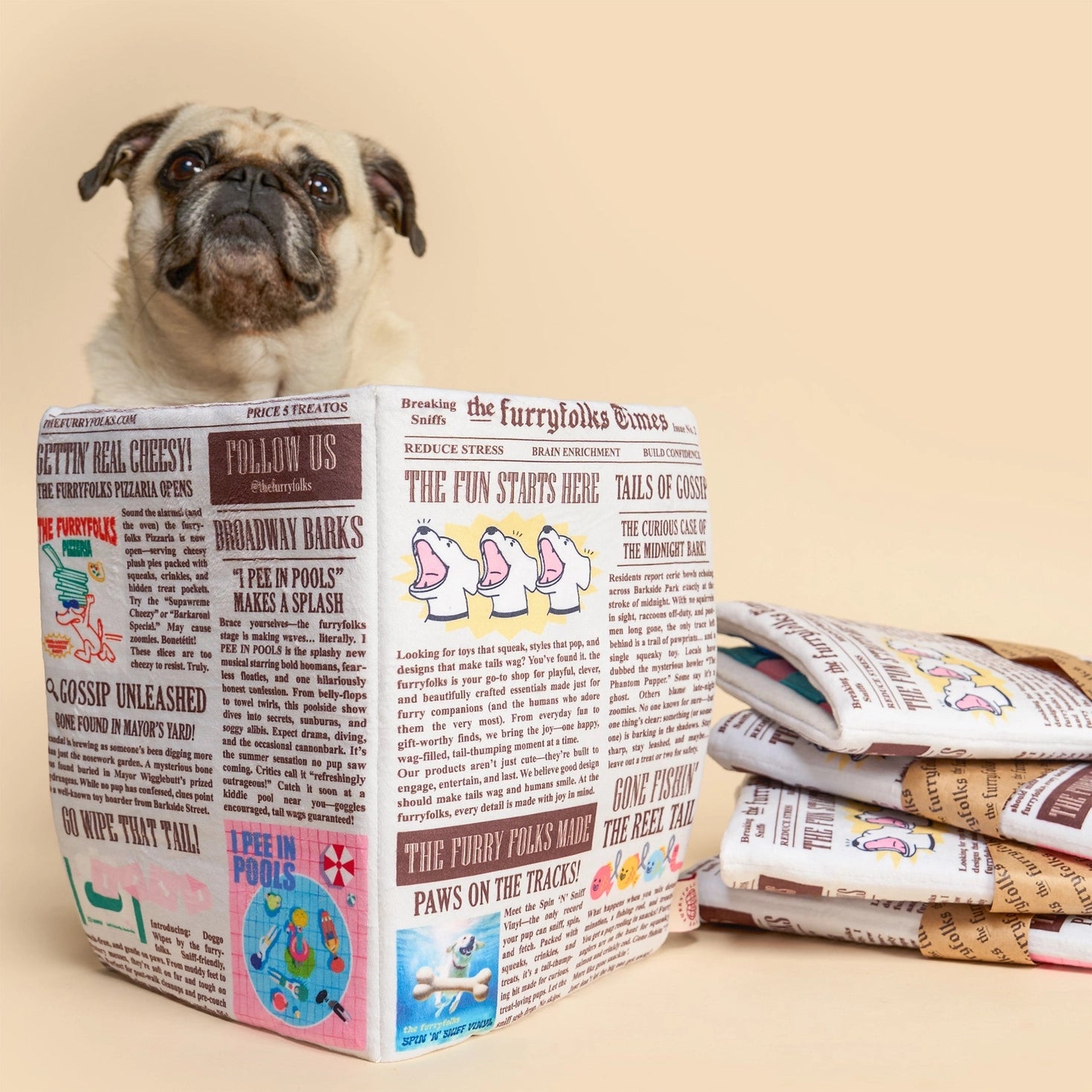 Jouet de fouille The Furryfolks Times