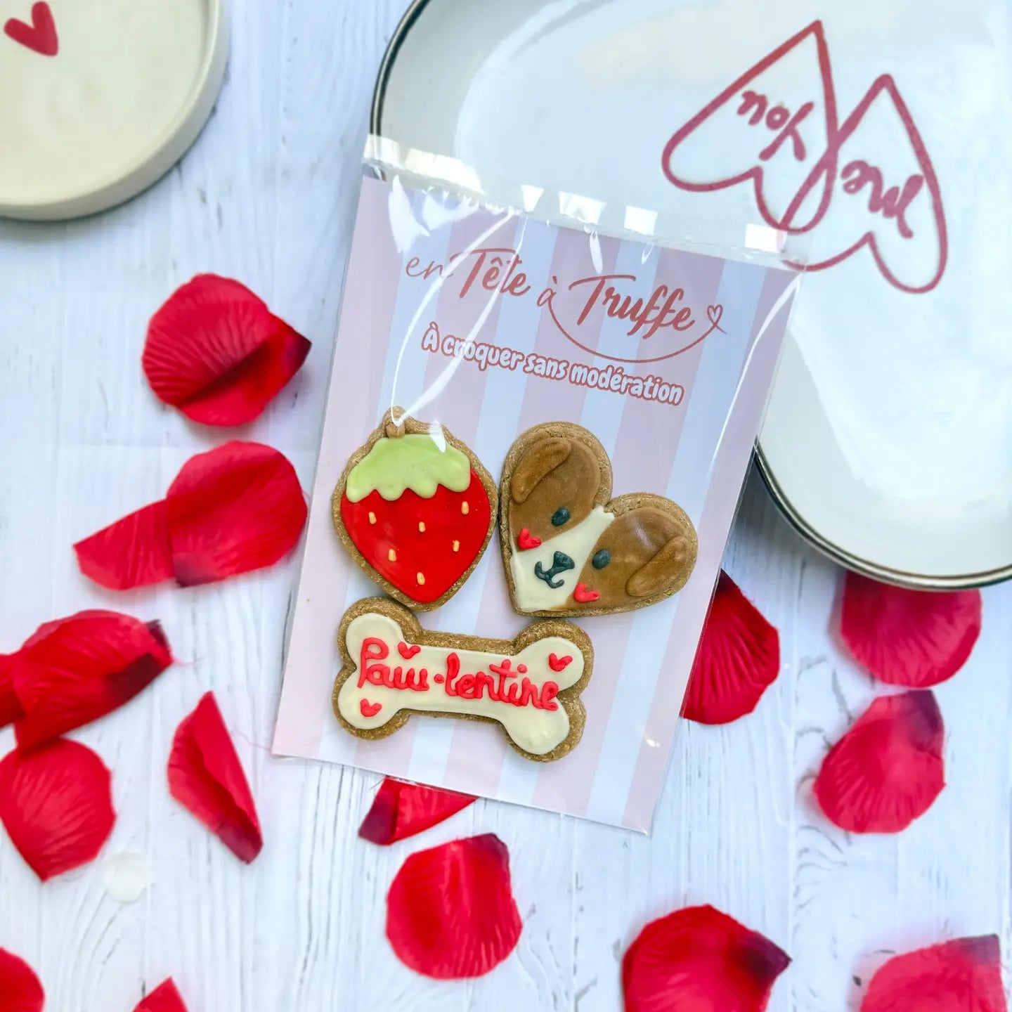 Patisseries pour chien - Spéciale Saint- Valentin