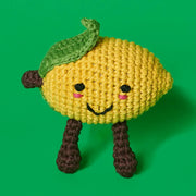 Jouet citron en crochet