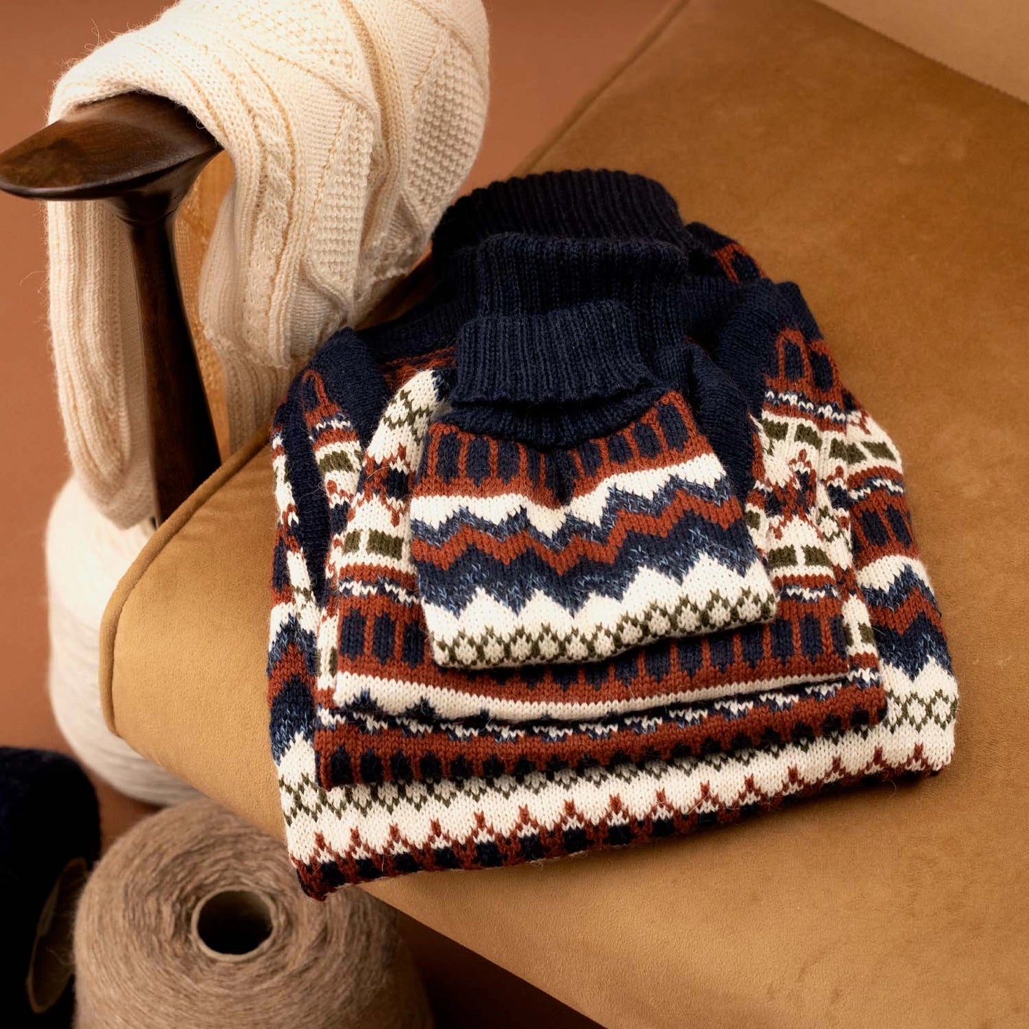 Pull pour chien en alpaga Iceberg