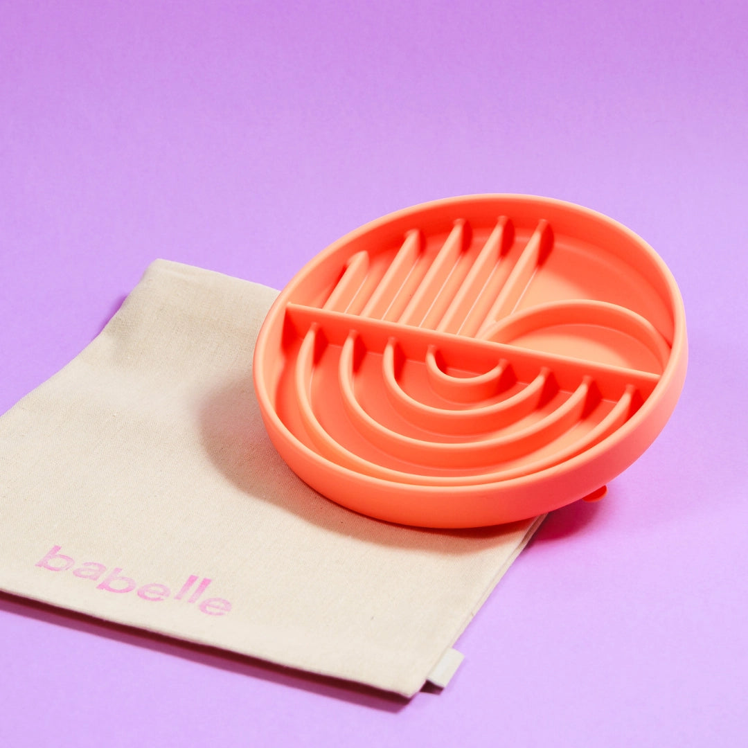 Gamelle anti-glouton The Dreamy orange