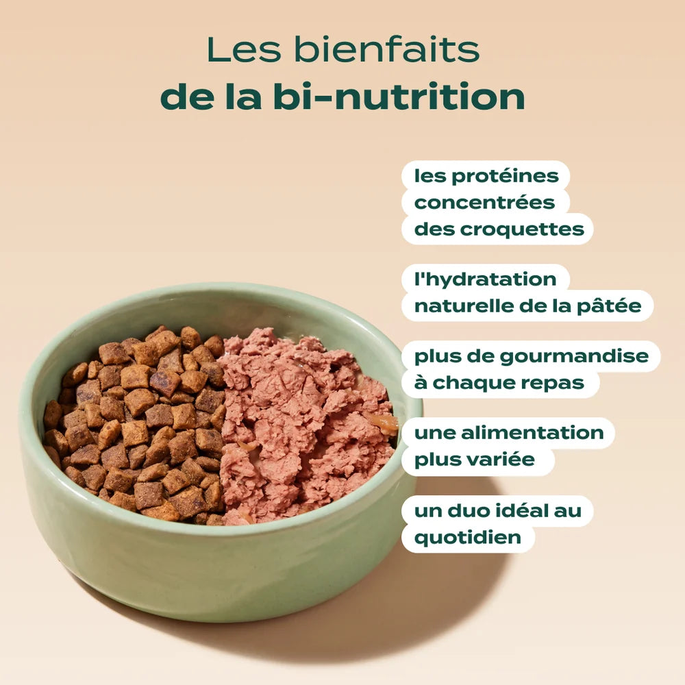 Pâtée pour chien - Saumon, Dinde et Canneberge