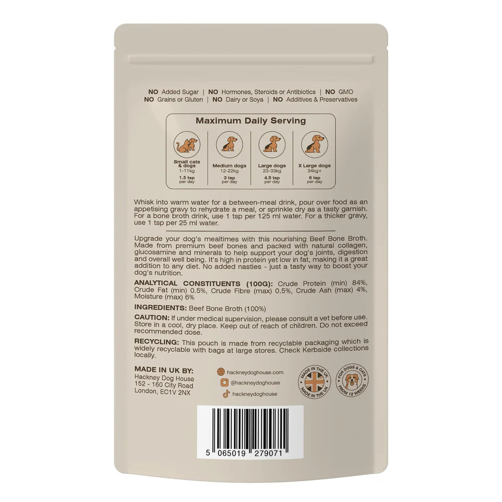 Bouillon d'os de boeuf
