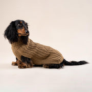 Pull pour chien en alpaga Camel Aran