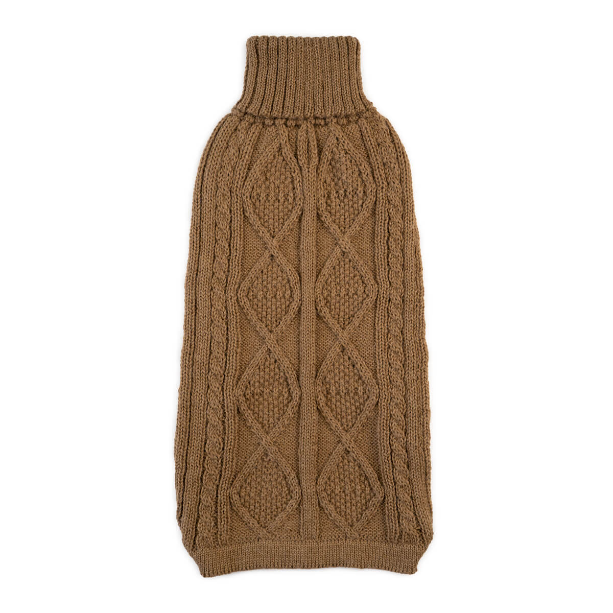 Pull pour chien en alpaga Camel Aran