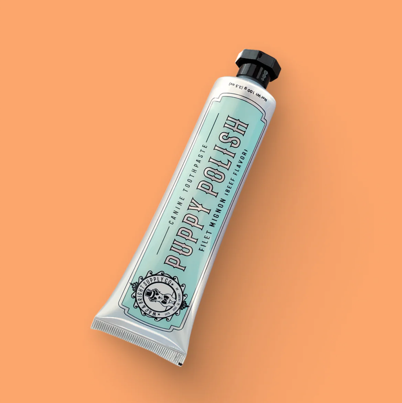 Dentifrice Puppy Polish au filet mignon