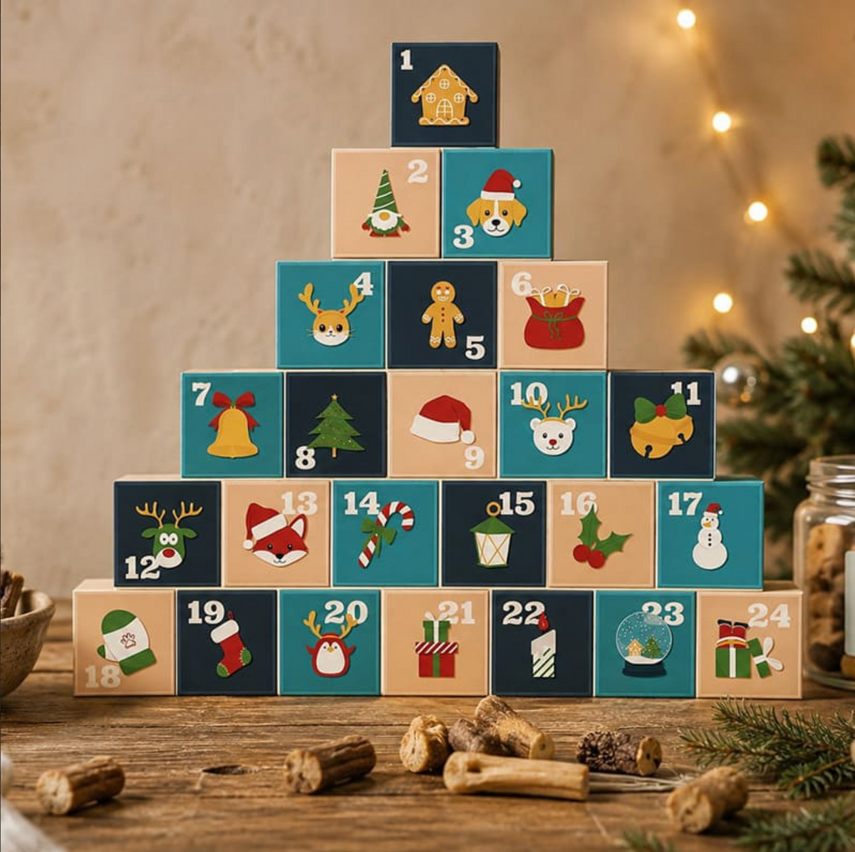 Calendrier de l'avent pour chien