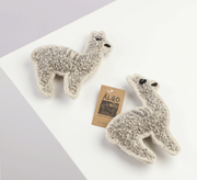 Jouet Lama en Alpaca Natural