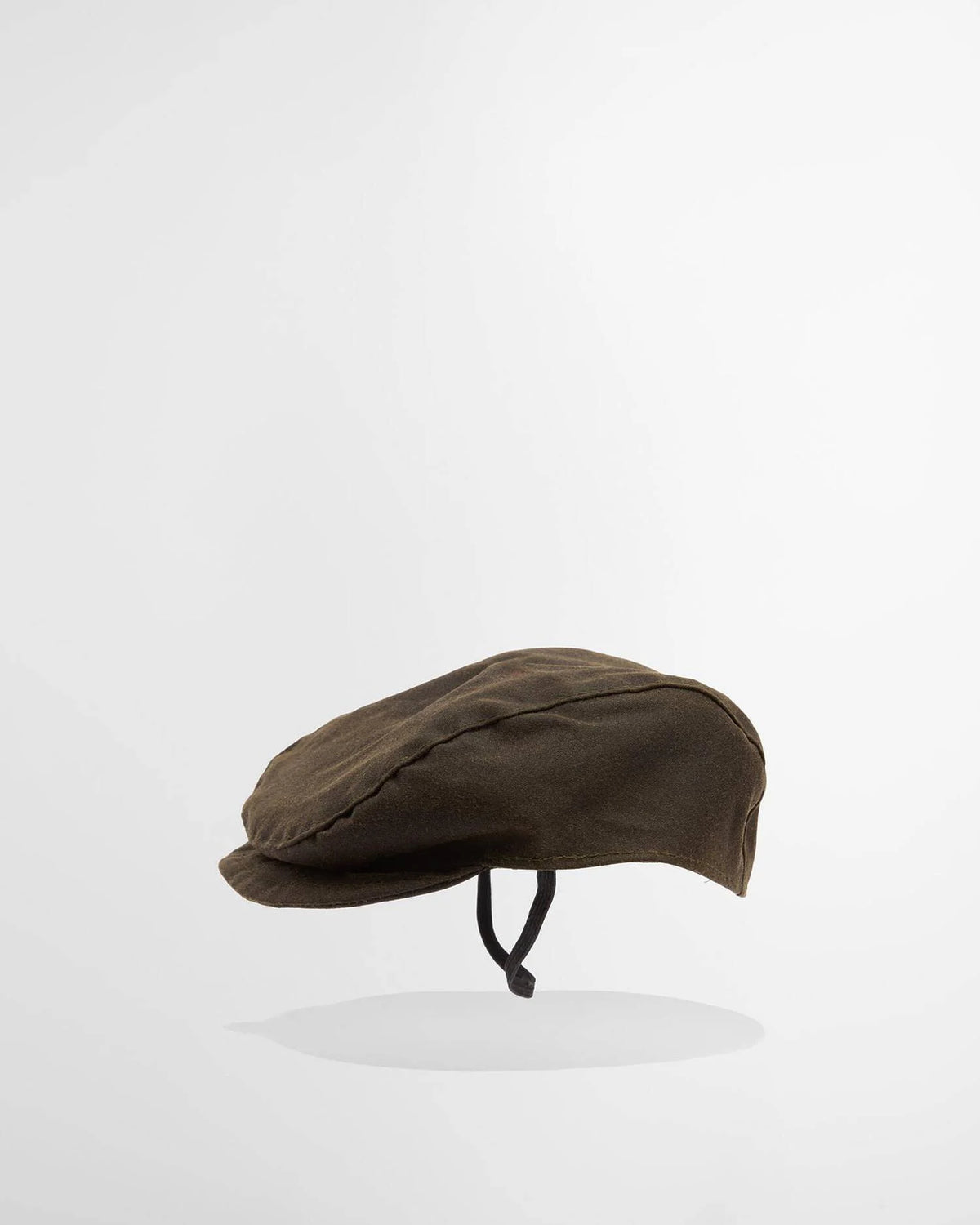 Casquette plate pour chien Barbour Wax Olive