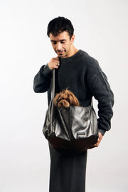Sac de transport pour chiens et chats - Gris métalisé