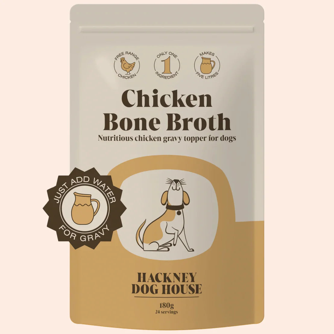 Bouillon d'os de poulet