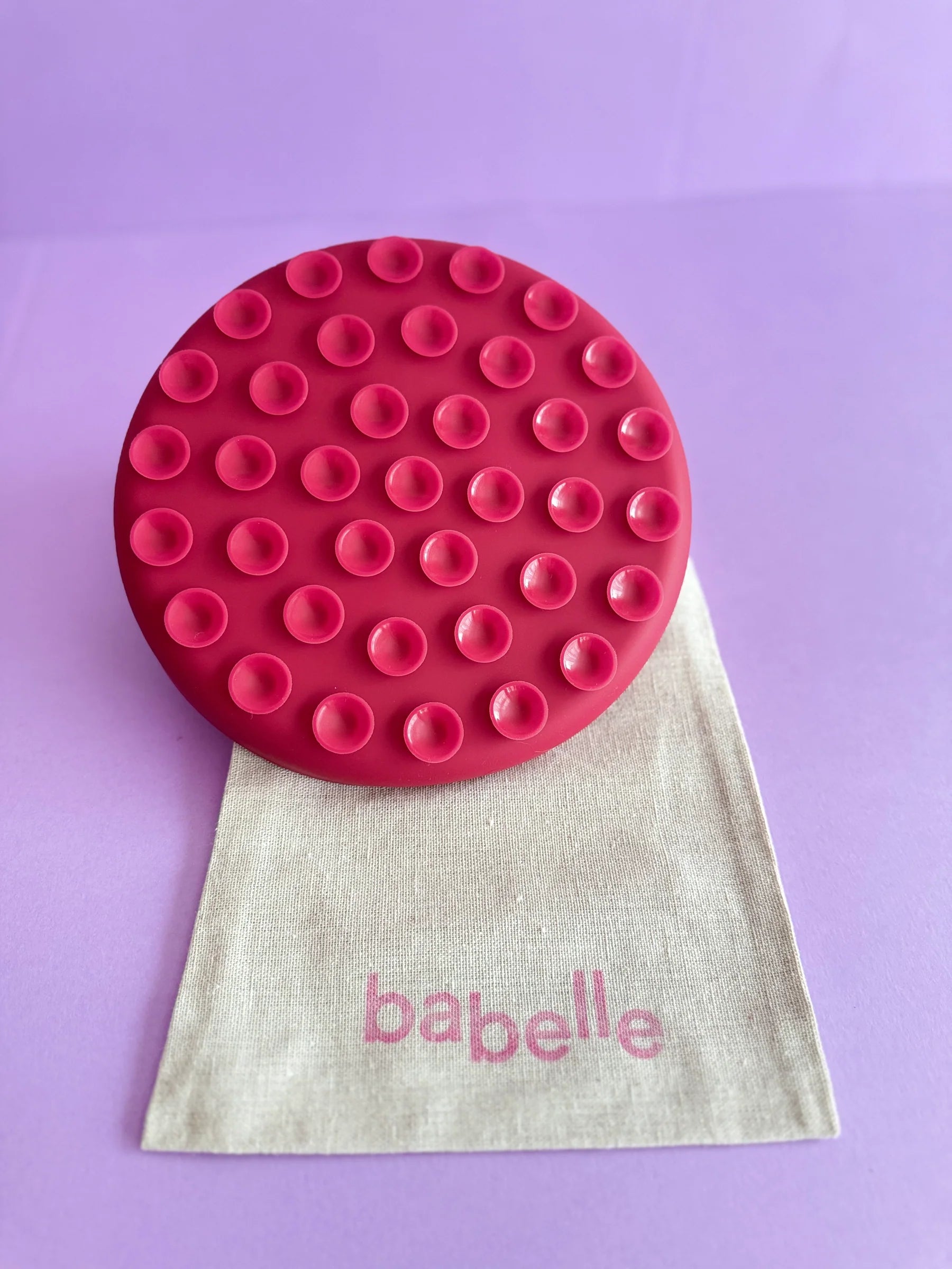 Gamelle anti-glouton bordeaux Petal