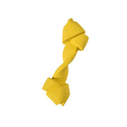 Jouet pour chien en caoutchouc jaune Bobby