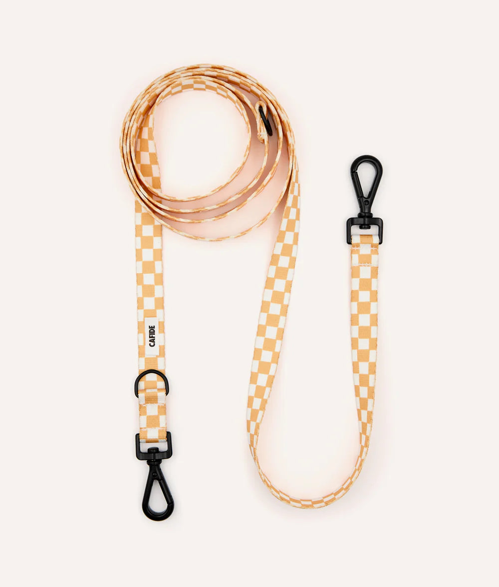 Laisse multi-positions Juno orange