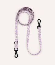 Laisse multi-positions Juno violet