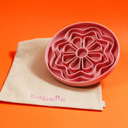 Gamelle anti-glouton vieux rose Petal