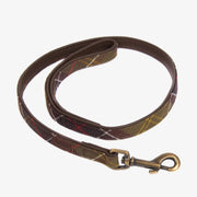 Laisse en cuir Tartan