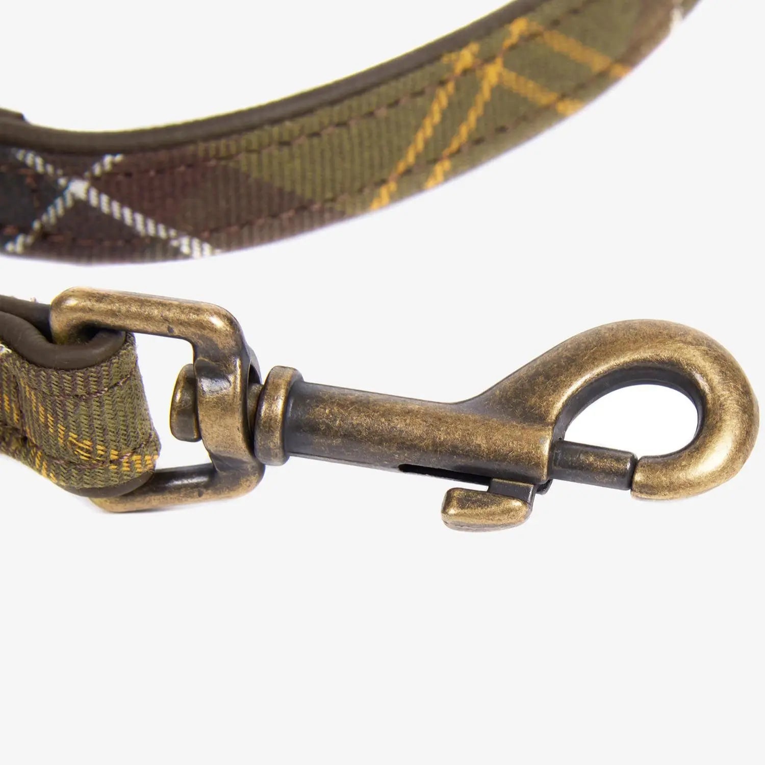 Laisse en cuir Tartan