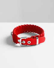 Collier bi-matière Party Red