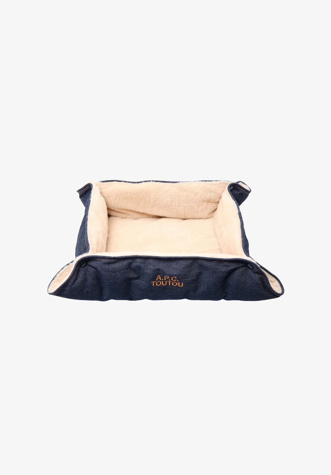 Panier pliable en denim A.P.C.