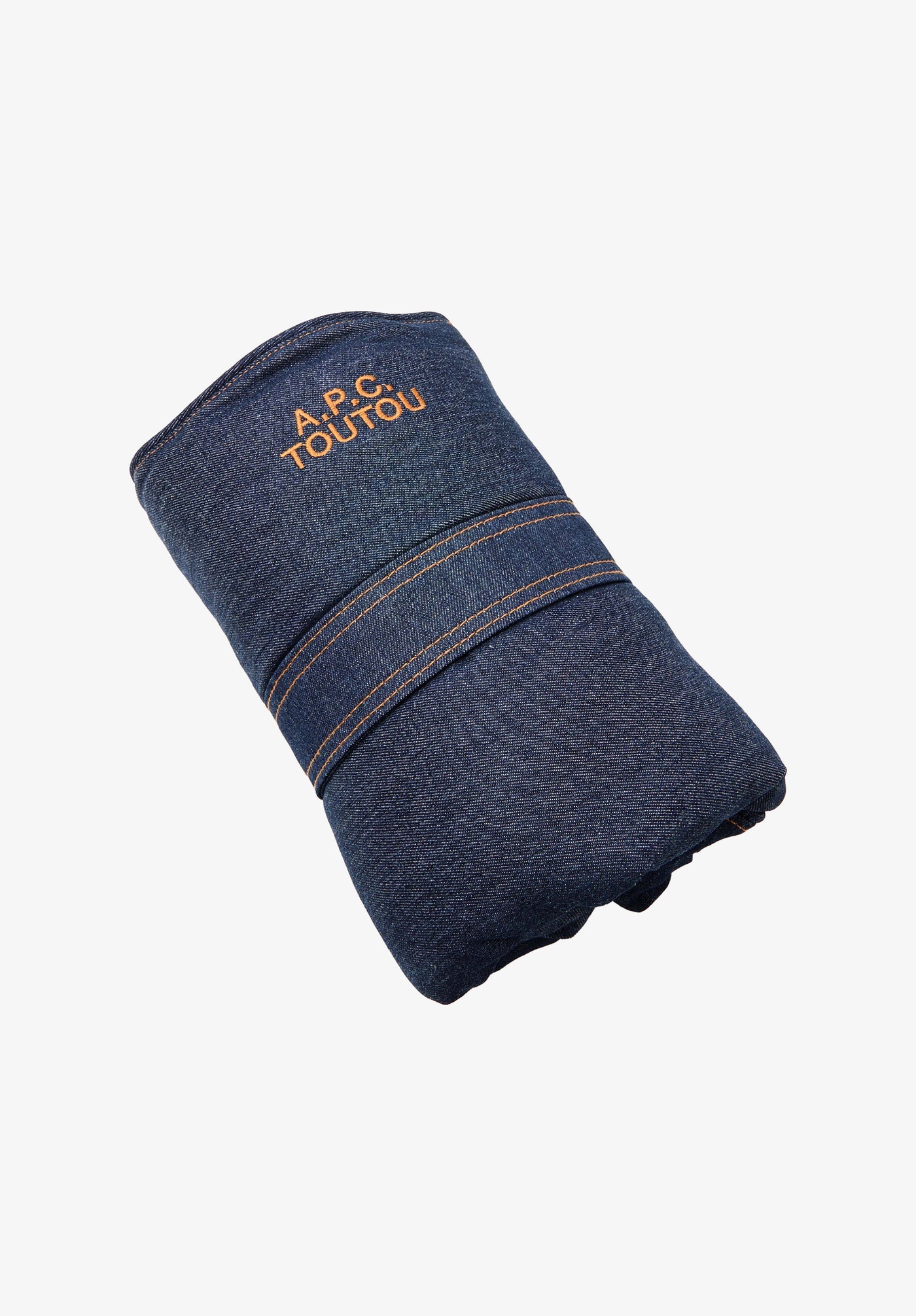 Panier pliable en denim A.P.C.