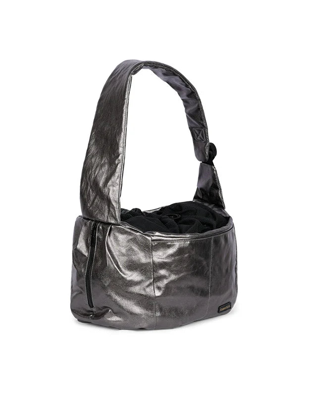 Sac de transport pour chiens et chats - Gris métalisé