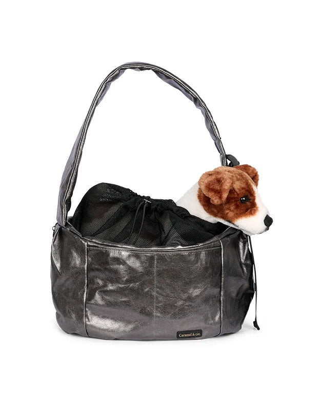 Sac de transport pour chiens et chats - Gris métalisé