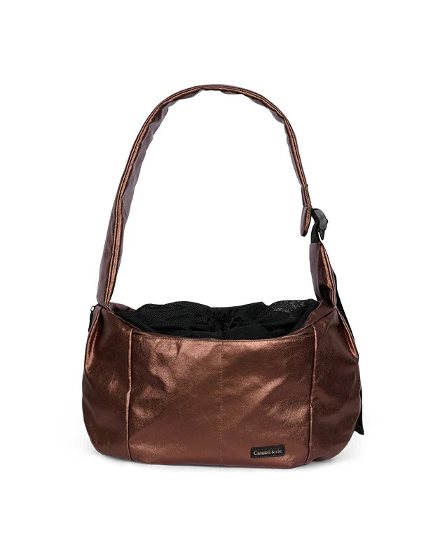 Sac de transport pour chiens et chats - Bronze métalisé