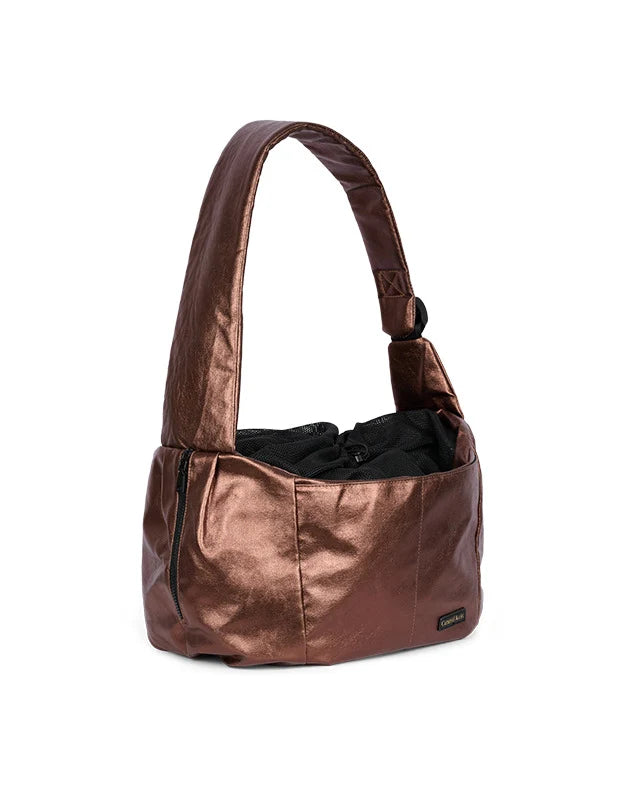 Sac de transport pour chiens et chats - Bronze métalisé