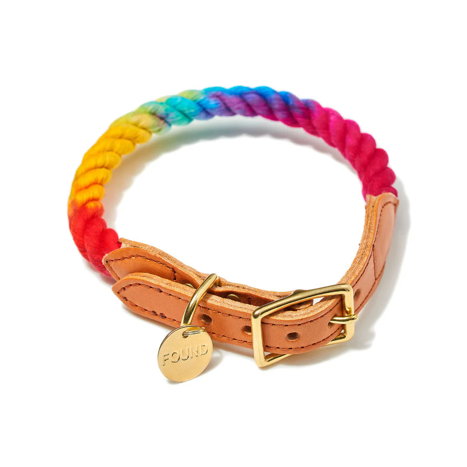 Collier en corde Prismatic