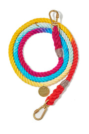 Laisse multi-positions en corde Prismatic