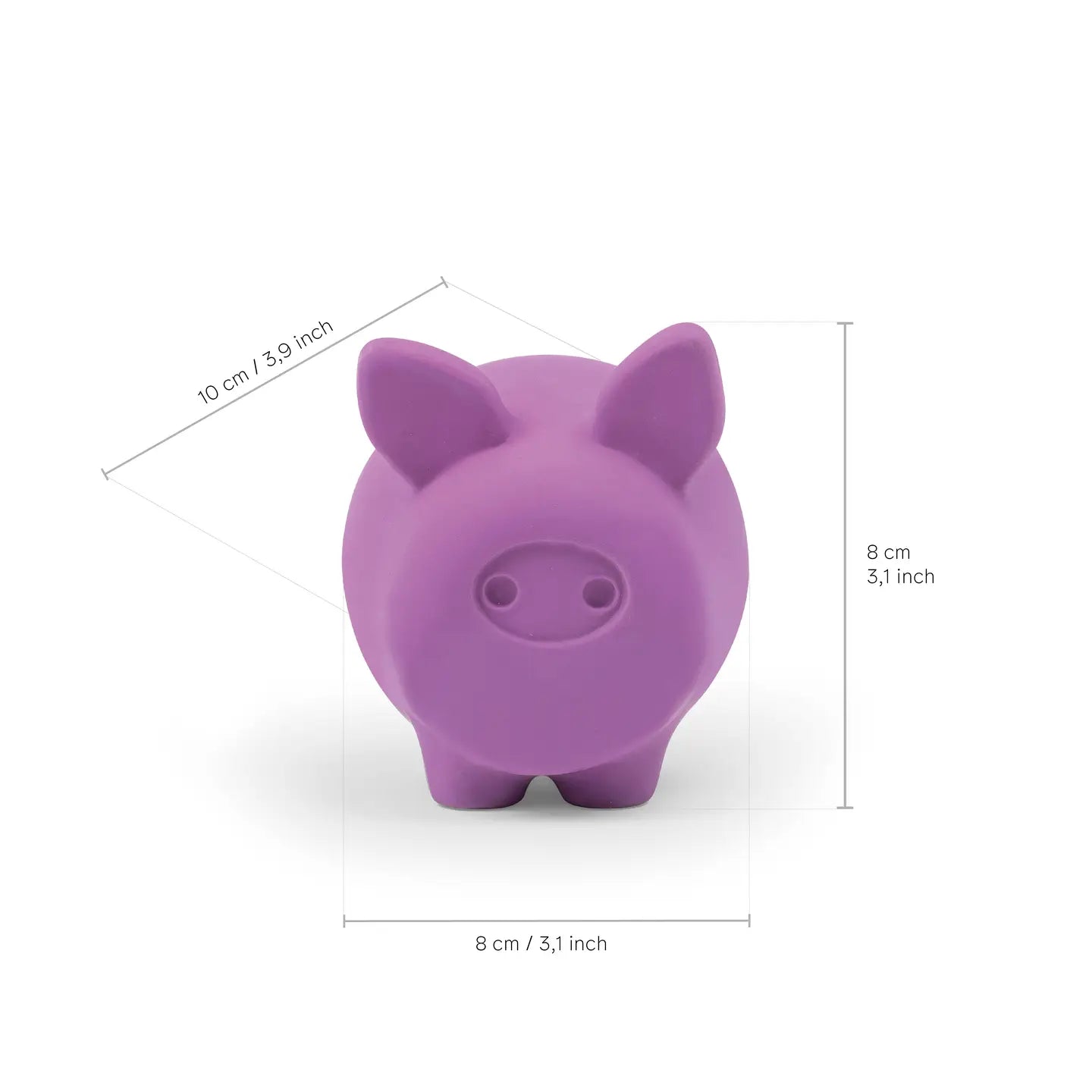 Cochon en latex pour chiens et chats