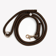 Laisse simple en corde Brown
