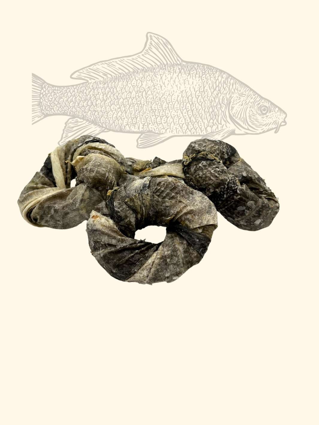 Anneaux de peaux de morue