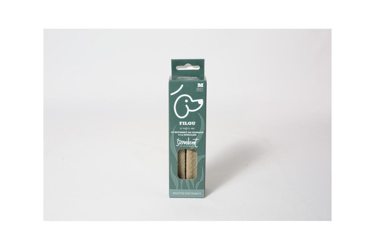 Bâtonnet de fromage à la spiruline Filou