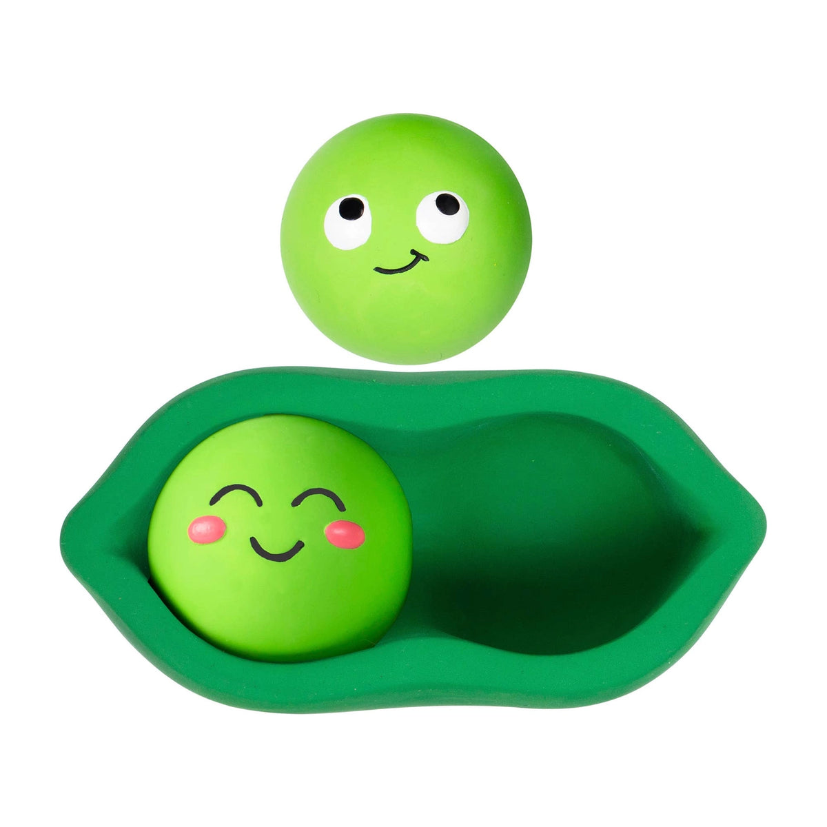 Jouet en latex "We Come in Peas"