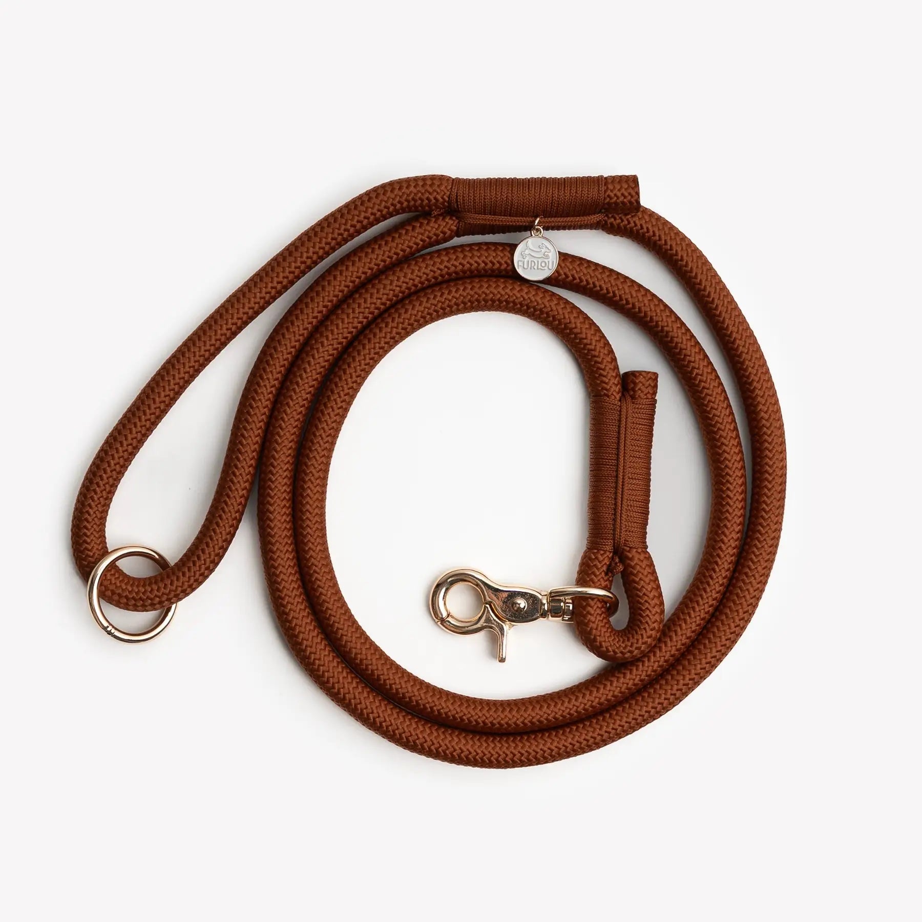 Laisse simple en corde Argile