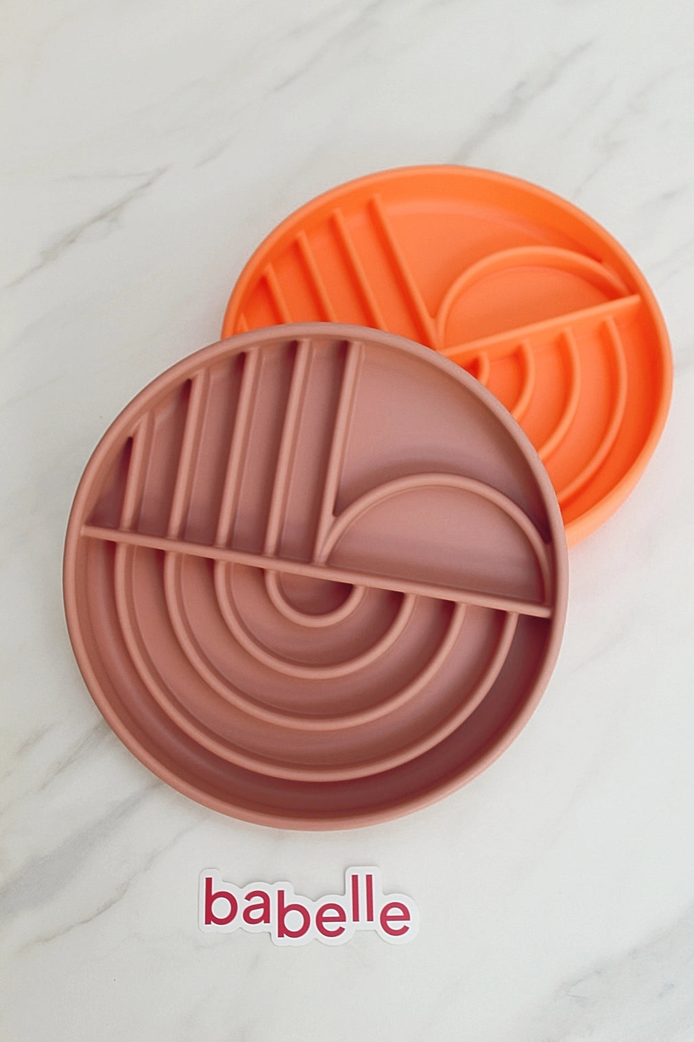 Gamelle anti-glouton The Dreamy orange